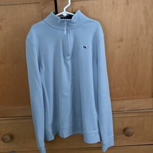 Vineyard Vines quarter zip Blue